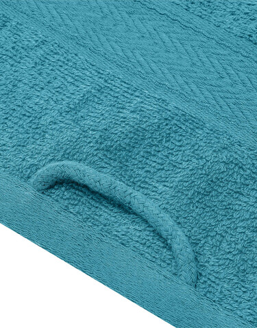 SG ACCESSORIES - TOWELS Rhine Guest Towel COMFORT, Petrol, One Size bedrucken, Art.-Nr. 009645250