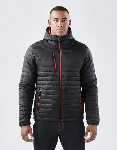 StormTech Gravity Thermal Jacket, Black/Charcoal, S bedrucken, Art.-Nr. 012181653