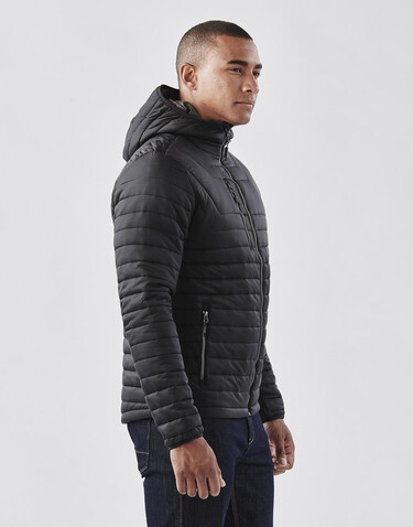 StormTech Gravity Thermal Jacket, Navy/Charcoal, L bedrucken, Art.-Nr. 012182645