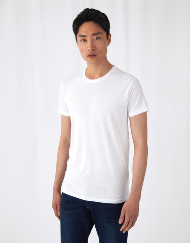 B &amp; C Sublimation/men T-Shirt, White, 2XL bedrucken, Art.-Nr. 013420007