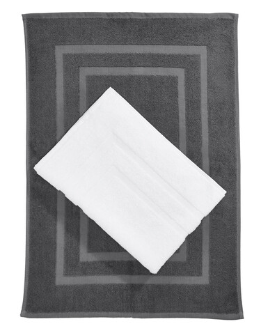 SG ACCESSORIES - TOWELS Tiber Bath Mat 50x70 cm, Steel Grey, One Size bedrucken, Art.-Nr. 014641110