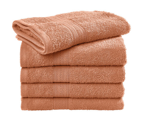 SG ACCESSORIES - TOWELS Rhine Hand Towel COMFORT, Terra, One Size bedrucken, Art.-Nr. 015644360