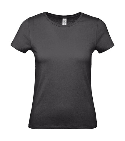 B &amp; C #E150 /women T-Shirt, Black Pure, XS bedrucken, Art.-Nr. 016421062