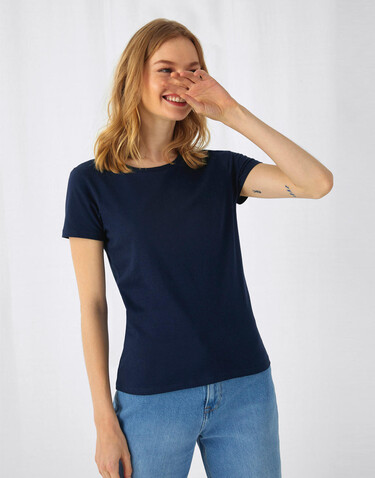 B &amp; C #E150 /women T-Shirt, Apricot, M bedrucken, Art.-Nr. 016426234
