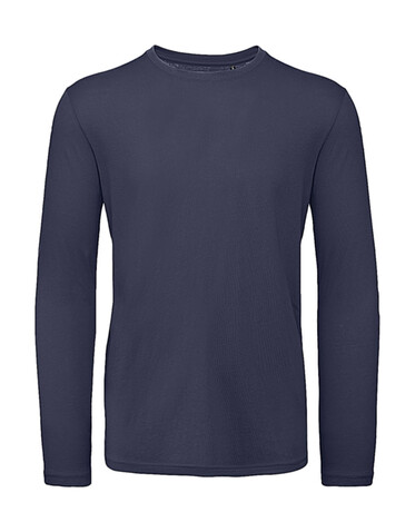 B &amp; C Organic Inspire LSL T /men, Navy Blue, L bedrucken, Art.-Nr. 017422075