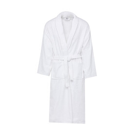 SG ACCESSORIES - TOWELS Geneva Bath Robe, White, XS/S bedrucken, Art.-Nr. 022640002 SG ACCESSORIES - TOWELS Geneva Bath Robe, White, XS/S bedrucken, Art.-Nr. 022640002