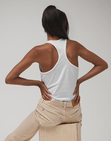 Bella Jersey Racerback Tank, Red, S bedrucken, Art.-Nr. 023064003