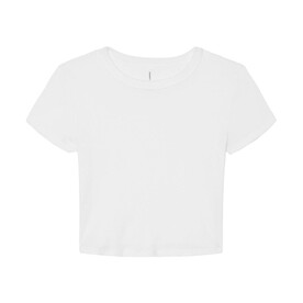 Bella Women`s Micro Rib Baby Tee, Solid White Blend, XS bedrucken, Art.-Nr. 024060042 Bella Women`s Micro Rib Baby Tee, Solid White Blend, XS bedrucken, Art.-Nr. 024060042