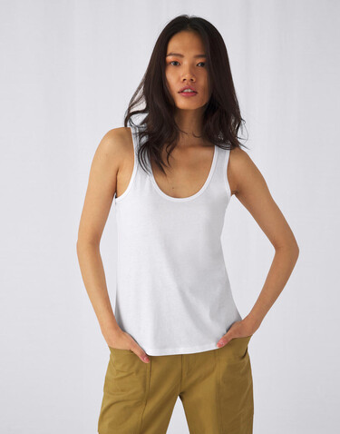 B &amp; C Organic Inspire Tank T /women, Fire Red, M bedrucken, Art.-Nr. 026424074