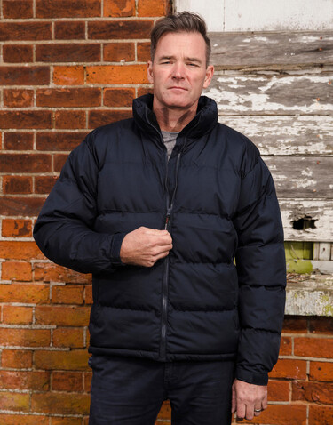 Result Holkam Down Feel Jacket, Navy, XL bedrucken, Art.-Nr. 040332006