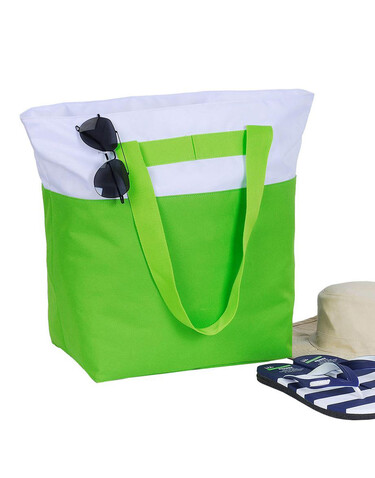 Shugon Tenerife Beach and Leisure Bag, Black/White, One Size bedrucken, Art.-Nr. 049381500