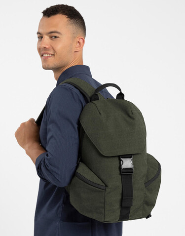 Shugon TLV Urban Backpack, Black/Black, One Size bedrucken, Art.-Nr. 051381920