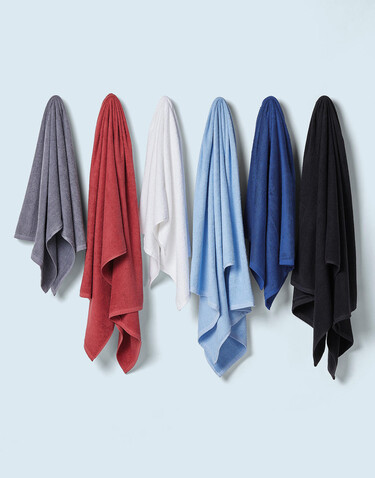 SG ACCESSORIES - TOWELS Ebro Bath Towel 70x140cm, Placid Blue, One Size bedrucken, Art.-Nr. 053643010