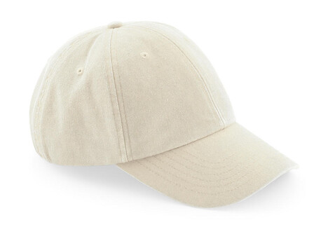 Beechfield Low Profile Vintage Cap, Vintage Sand, One Size bedrucken, Art.-Nr. 067697440