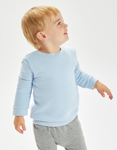BabyBugz Baby Essential Sweatshirt, Soft Pink, 6-12 bedrucken, Art.-Nr. 074474263