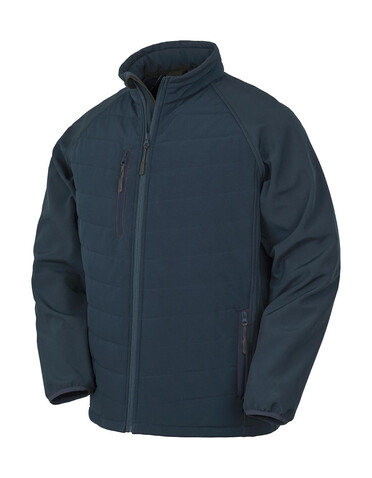 Result Compass Padded Softshell, Navy/Navy, S bedrucken, Art.-Nr. 084332483