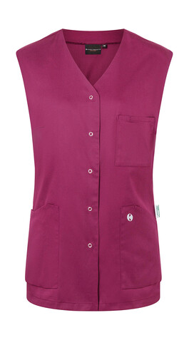 Karlowsky Sleeveless Ladies` Tunic Essential, Aubergine, 40 bedrucken, Art.-Nr. 089674453