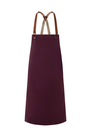 Karlowsky Bib Apron Green-Generation, Aubergine, One Size bedrucken, Art.-Nr. 094674450