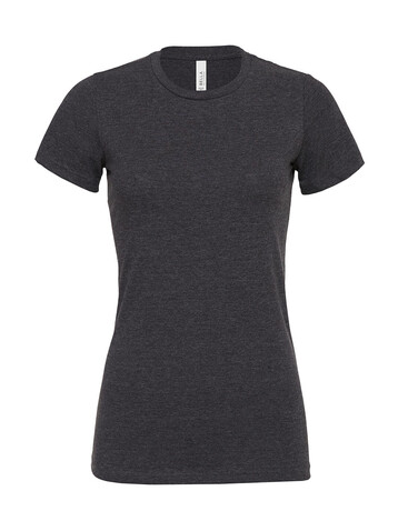 Bella Women`s Relaxed CVC Jersey Short Sleeve Tee, Dark Grey Heather, M bedrucken, Art.-Nr. 095061274