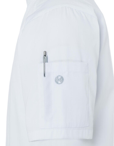 Karlowsky Short-Sleeve Chef Jacket Modern-Look, White, 52 (L) bedrucken, Art.-Nr. 097670003