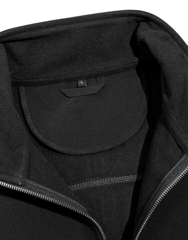 Result Men`s Treble Stitch Softshell, Black, L bedrucken, Art.-Nr. 098331015