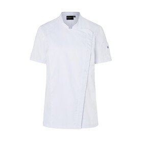 Karlowsky Short-Sleeve Ladies` Chef Jacket Modern-Look, White, 34 bedrucken, Art.-Nr. 098670000 Karlowsky Short-Sleeve Ladies` Chef Jacket Modern-Look, White, 34 bedrucken, Art.-Nr. 098670000