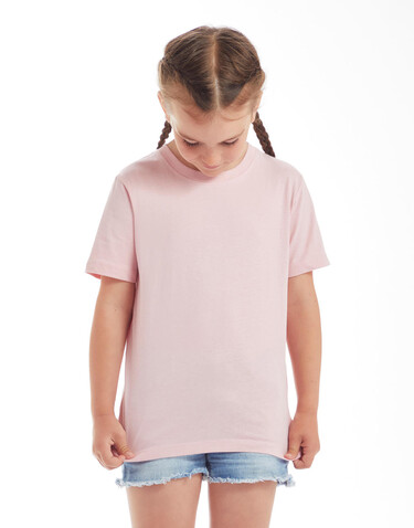 Humbugz Kids Essential T, Heather Grey Melange, 6/7 bedrucken, Art.-Nr. 100491234