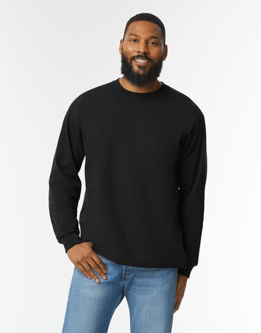 Gildan Hammer™ Adult Long Sleeve T-Shirt, White, M bedrucken, Art.-Nr. 101090002