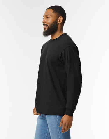 Gildan Hammer™ Adult Long Sleeve T-Shirt, Black, 4XL bedrucken, Art.-Nr. 101091017