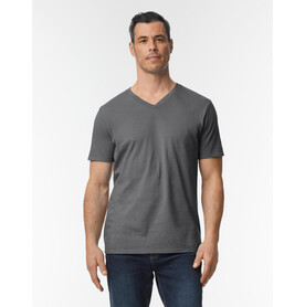 Gildan Softstyle Adult V-Neck T-Shirt, White, S bedrucken, Art.-Nr. 108090003 Gildan Softstyle Adult V-Neck T-Shirt, White, S bedrucken, Art.-Nr. 108090003