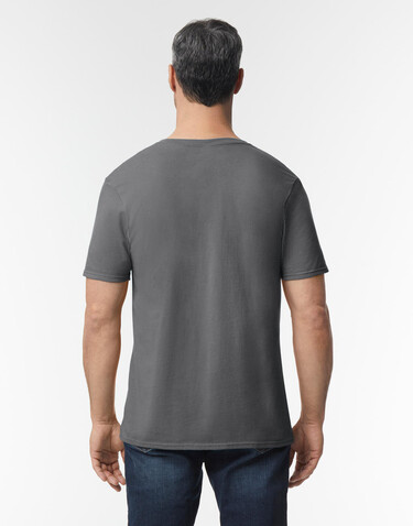 Gildan Softstyle Adult V-Neck T-Shirt, Red, S bedrucken, Art.-Nr. 108094003