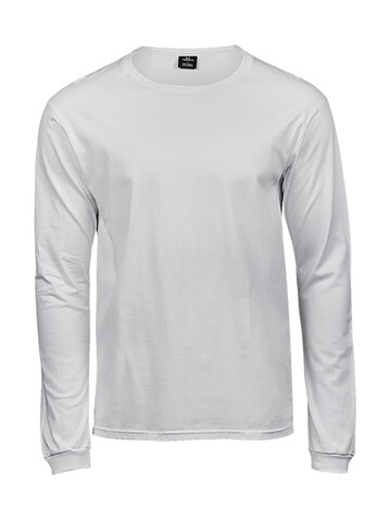 Tee Jays Long Sleeve Fashion Sof Tee, White, 4XL bedrucken, Art.-Nr. 108540008