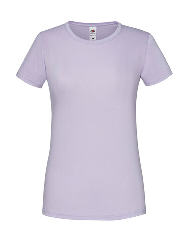 Fruit of the Loom Ladies` Iconic 150 T, Soft Lavender, XL bedrucken, Art.-Nr. 112013436