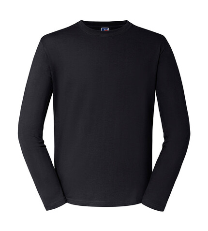 Russell Europe Authentic Classic Long Sleeve T, Black, XL bedrucken, Art.-Nr. 113001016