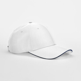 Beechfield Team Sports-Tech Cap, White/French Navy, One Size bedrucken, Art.-Nr. 114690530 Beechfield Team Sports-Tech Cap, White/French Navy, One Size bedrucken, Art.-Nr. 114690530