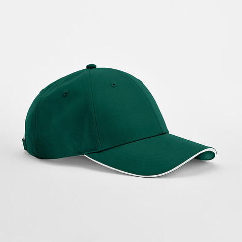 Beechfield Team Sports-Tech Cap, Bottle Green/White, One Size bedrucken, Art.-Nr. 114695870 Beechfield Team Sports-Tech Cap, Bottle Green/White, One Size bedrucken, Art.-Nr. 114695870