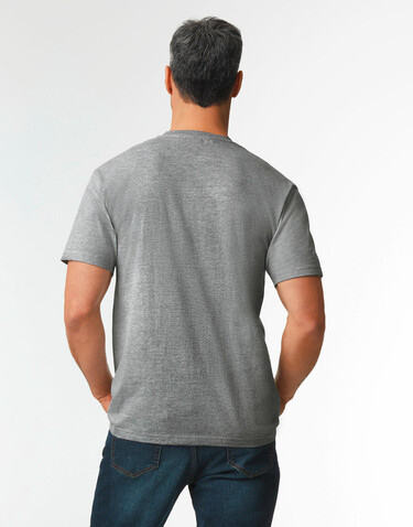 Gildan Softstyle Midweight Adult T-Shirt, Graphite Heather, 3XL bedrucken, Art.-Nr. 120091317 Gildan Softstyle Midweight Adult T-Shirt, Graphite Heather, 3XL bedrucken, Art.-Nr. 120091317