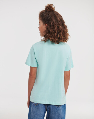 Russell Europe Kids` Pure Organic Tee, White, S (104/3-4) bedrucken, Art.-Nr. 121000003