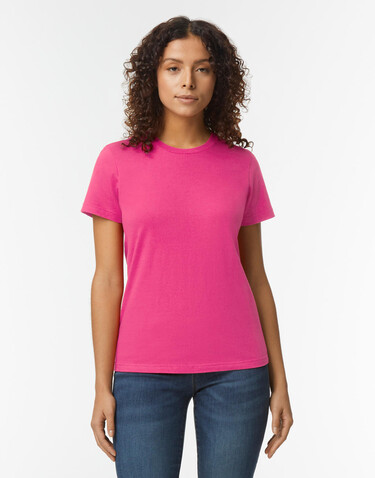 Gildan Softstyle Midweight Women`s T-Shirt, Heliconia, 2XL bedrucken, Art.-Nr. 122094317