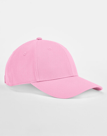 Beechfield EarthAware® Junior Clas. Org. Cotton 6 Panel Cap, Black, One Size bedrucken, Art.-Nr. 129691010