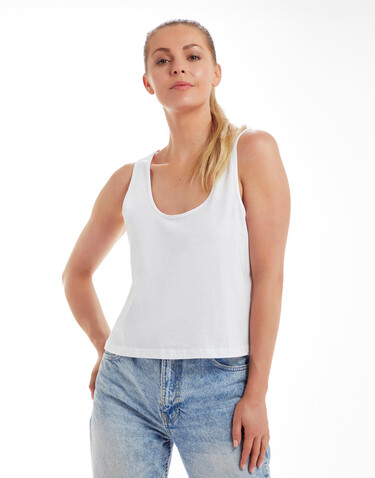 Mantis Women`s Crop Vest, White, S bedrucken, Art.-Nr. 159480003