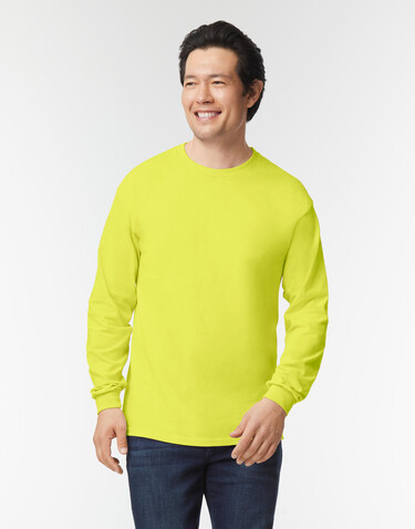 Gildan Ultra Cotton Adult T-Shirt LS, Orange, XL bedrucken, Art.-Nr. 171094106
