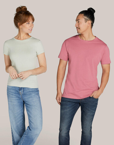 SG Signature Tagless Tee Women, Denim, XS bedrucken, Art.-Nr. 171523192