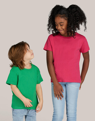 SG Signature Tagless Tee Kids, Aster Purple, 128 (7-8/L) bedrucken, Art.-Nr. 172523485