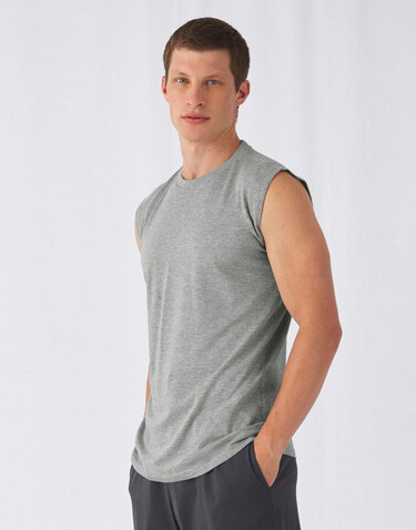 B &amp; C Exact Move Sleeveless T-Shirt, Sport Grey, XL bedrucken, Art.-Nr. 175421256