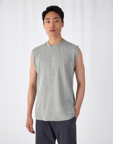 B &amp; C Exact Move Sleeveless T-Shirt, Sport Grey, XL bedrucken, Art.-Nr. 175421256