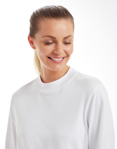 Mantis Essential Heavy Long Sleeve T, White, XL bedrucken, Art.-Nr. 182480006