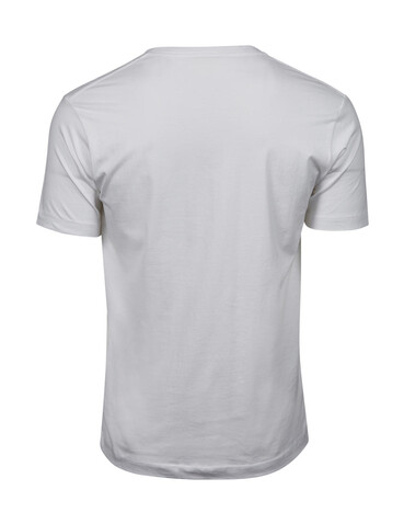 Tee Jays Men`s Fashion V-Neck Sof Tee, White, S bedrucken, Art.-Nr. 184540003