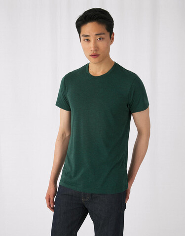 B &amp; C Triblend/men T-Shirt, Black, M bedrucken, Art.-Nr. 186421014