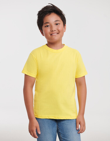 Russell Europe Kid`s Classic T-Shirt, Bright Royal, S (104/3-4) bedrucken, Art.-Nr. 188003063